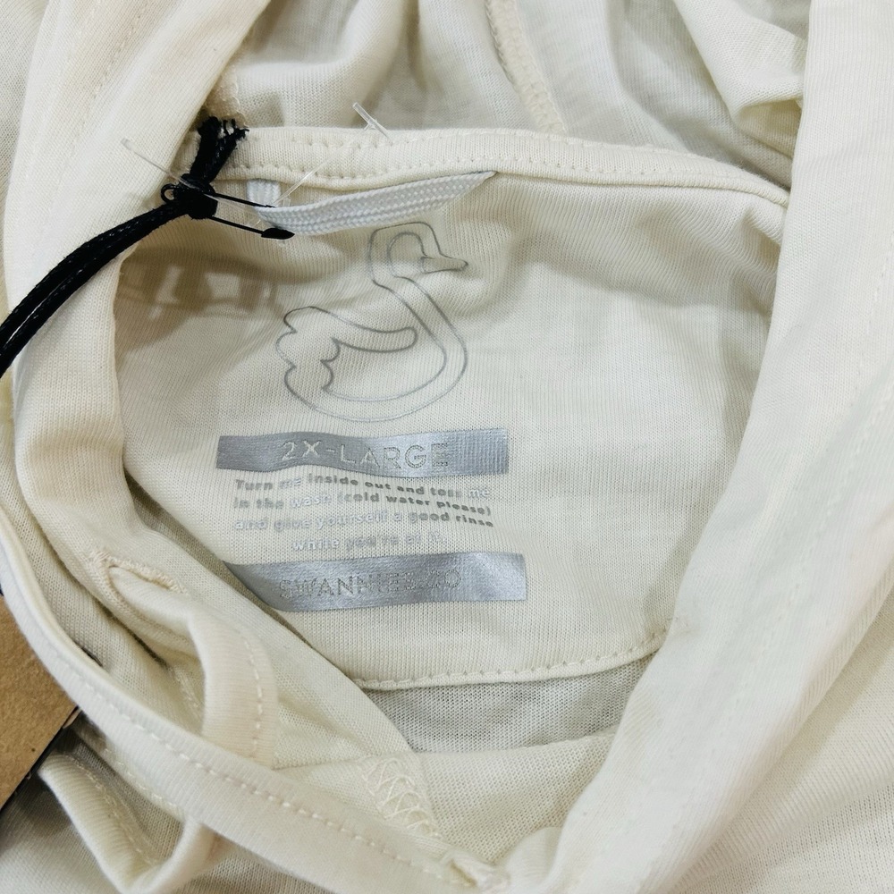 Swannies Golf "The Goat" Tiger Woods Graphic Golf Hoodie white Mens 2XL New - Picture 7 of 9
